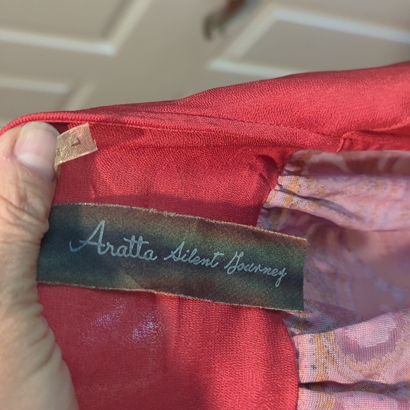 Aratta burnout velvet top l - Picture 3 of 6